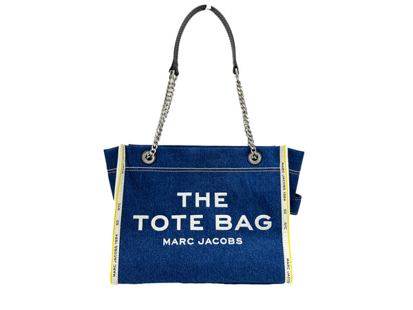Marc Jacobs Denim Chain Medium The Tote Bag