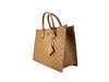 MCM Himmel Medium Leather Tote Bag