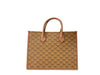 MCM Himmel Medium Leather Tote Bag