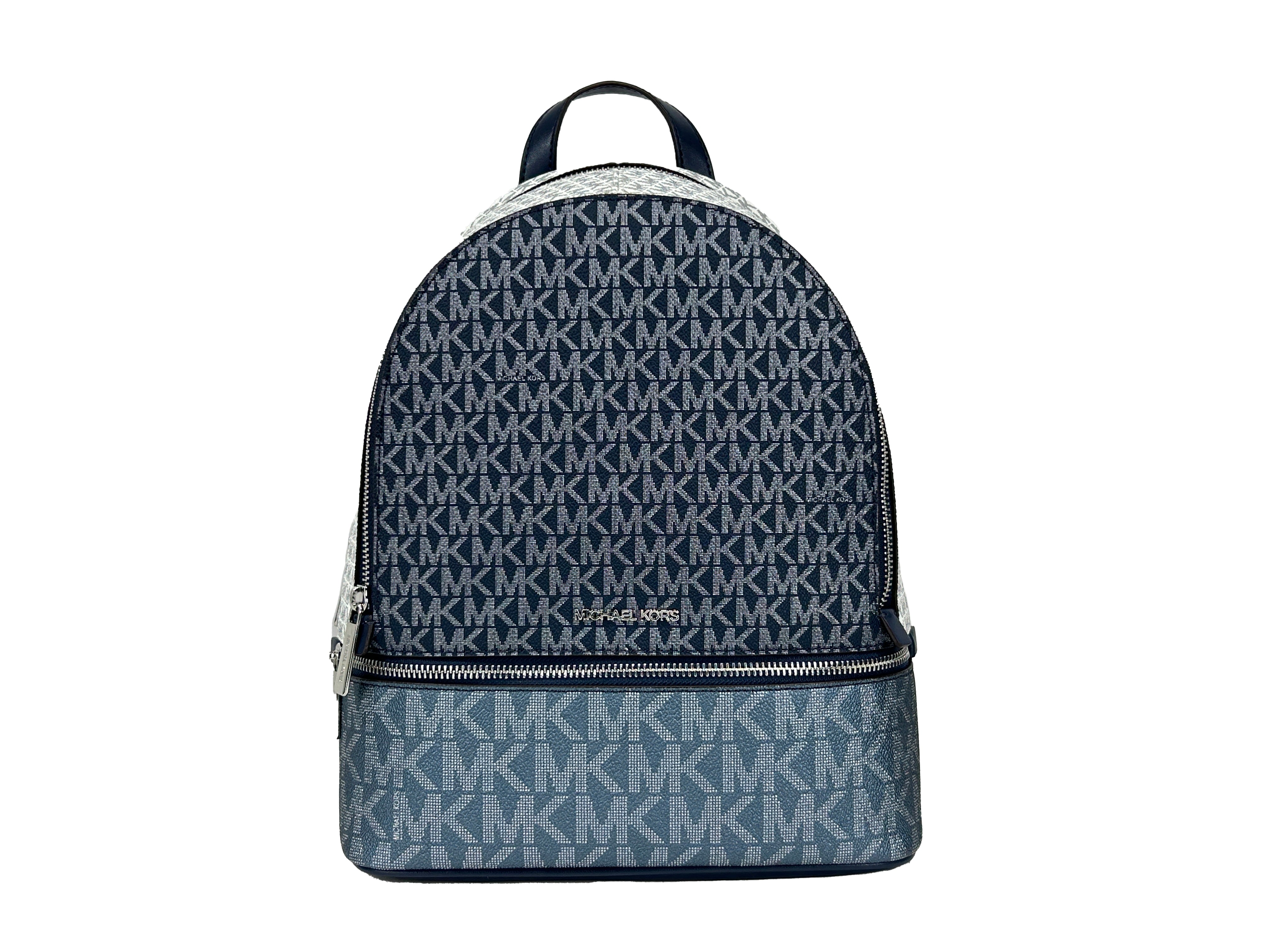 Michael Kors Rhea Medium PVC Backpack Bookbag – handmethebag.com