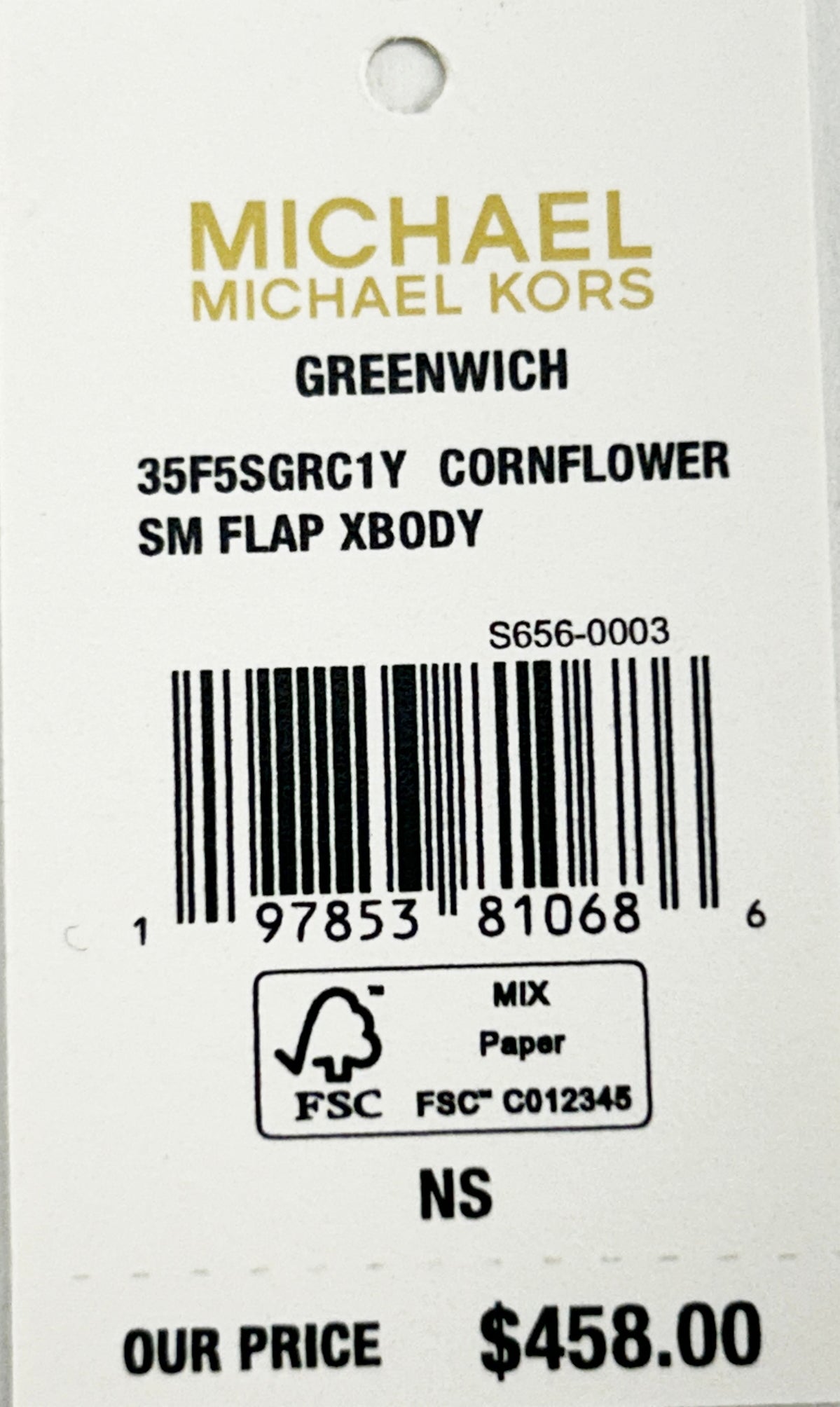 Michael Kors Greenwich Small Flap Shoulder Crossbody Bag