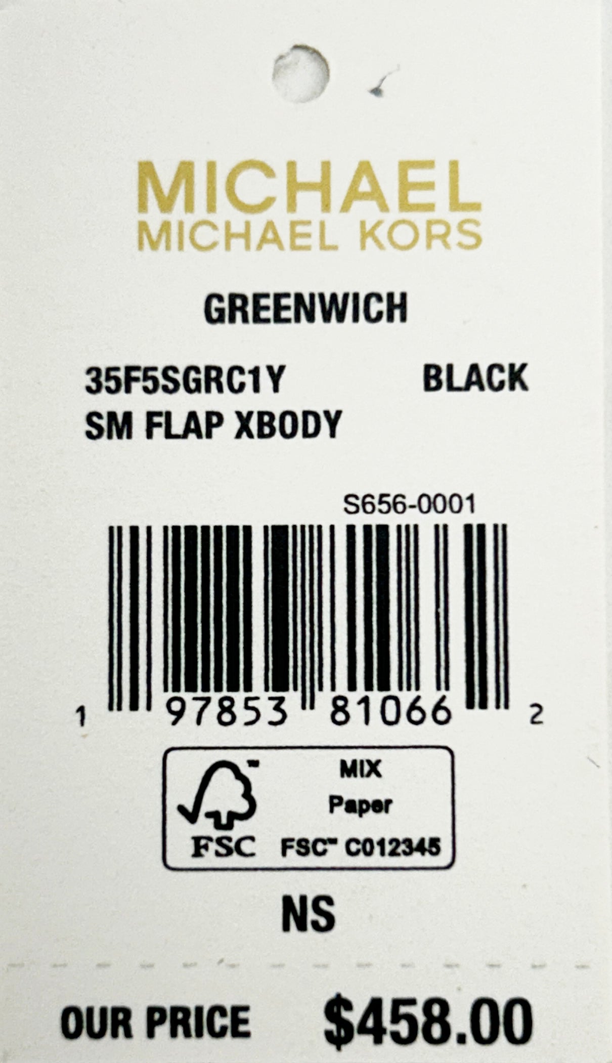 Michael Kors Greenwich Small Flap Shoulder Crossbody Bag