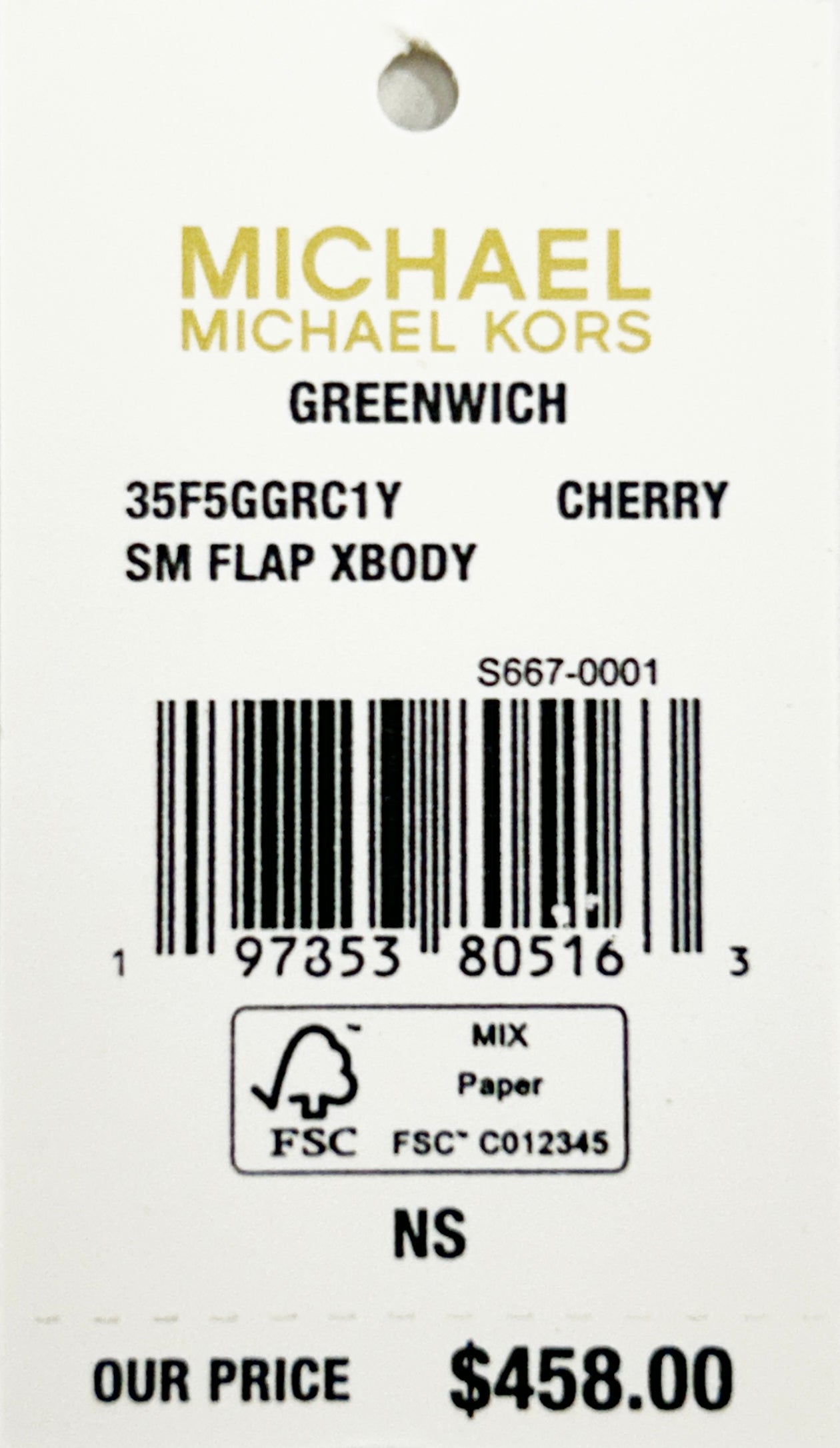 Michael Kors Greenwich Small Flap Shoulder Crossbody Bag