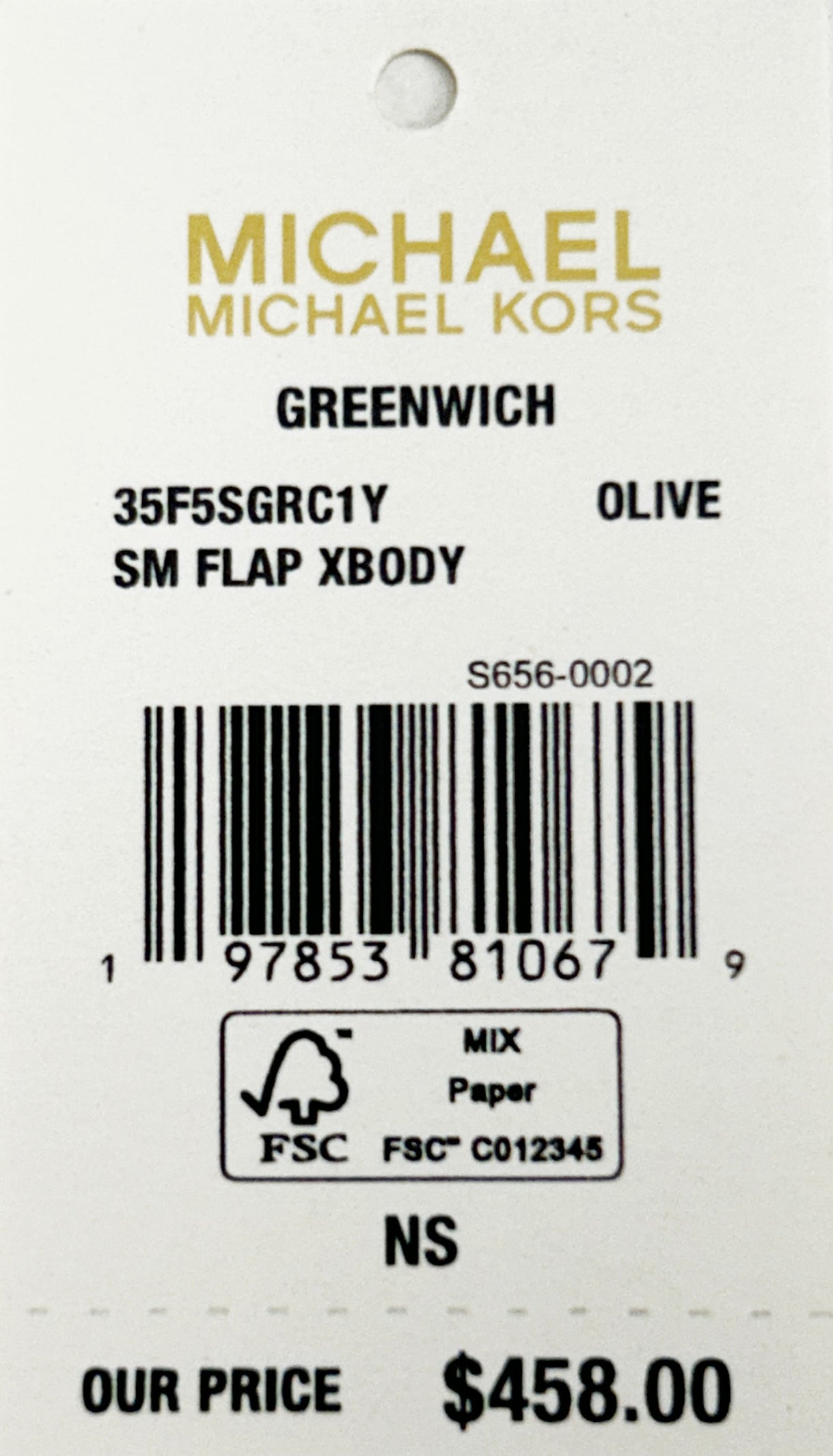 Michael Kors Greenwich Small Flap Shoulder Crossbody Bag