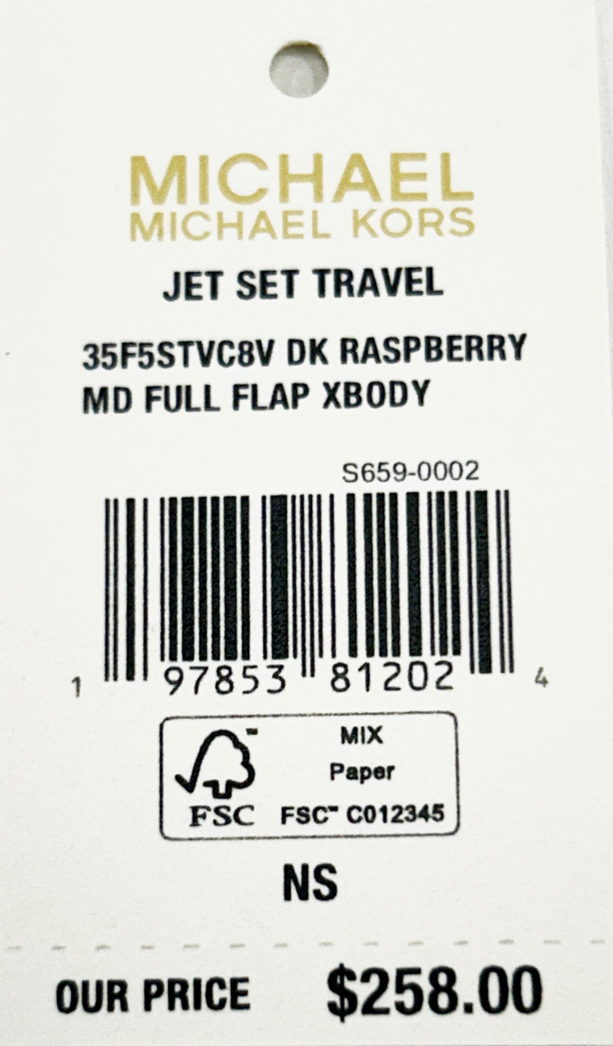 Michael Kors Medium Full Flap Messenger Crossbody Bag