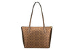 Coach Signature Fiona Zip Tote Bag