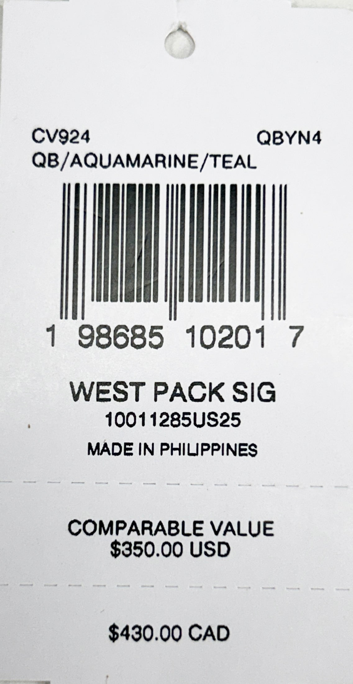 Coach West Leather Sling Pack Backpack Bag