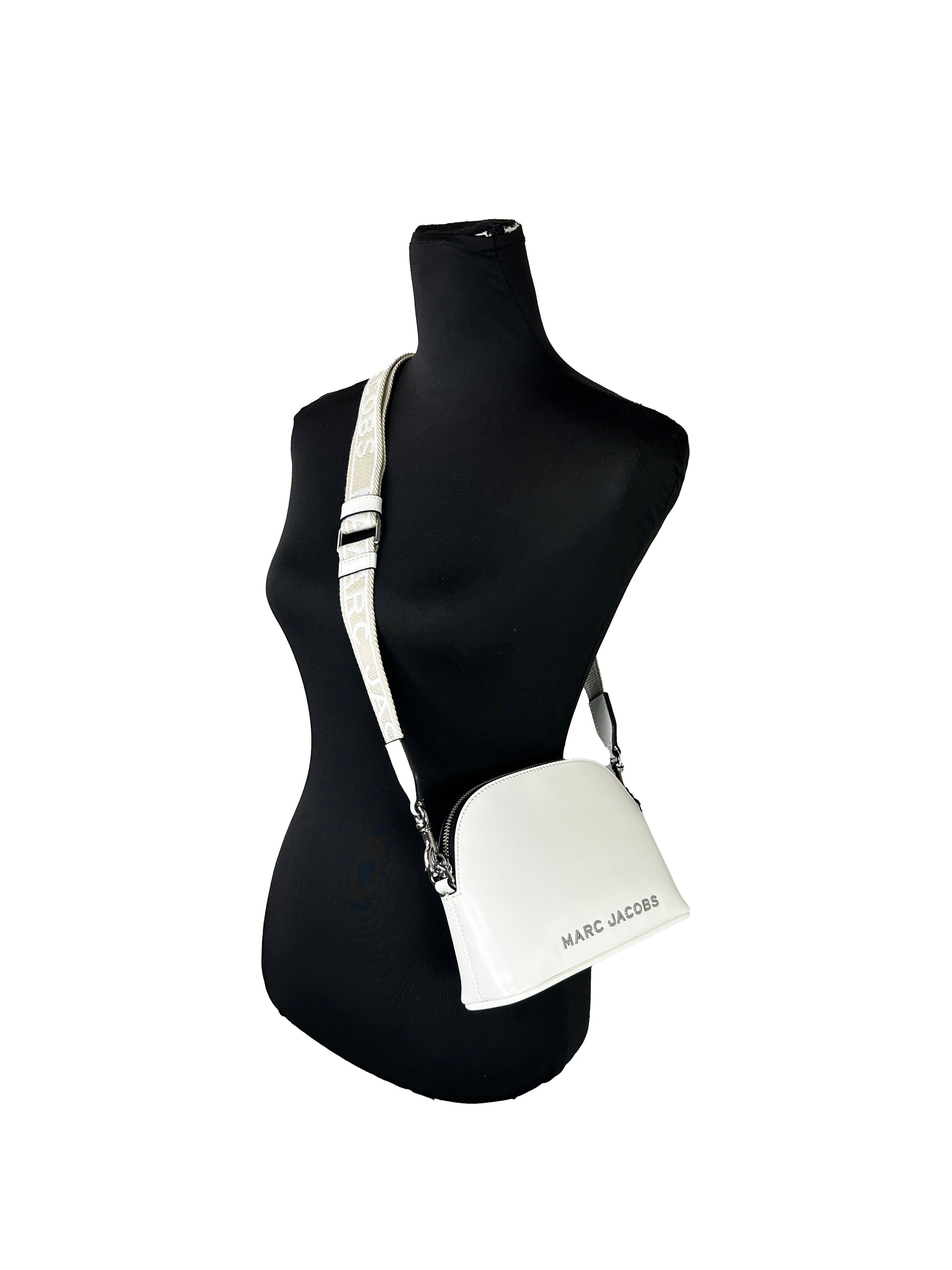 Marc Jacobs Small Leather Dome Crossbody Bag