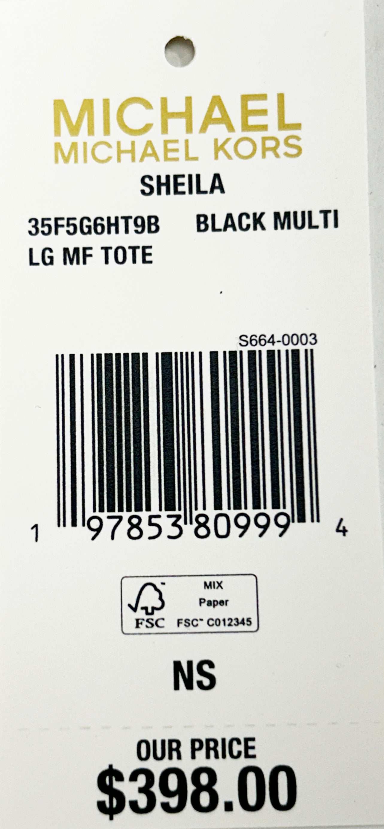 Michael Kors Sheila Large Signature Tote Bag