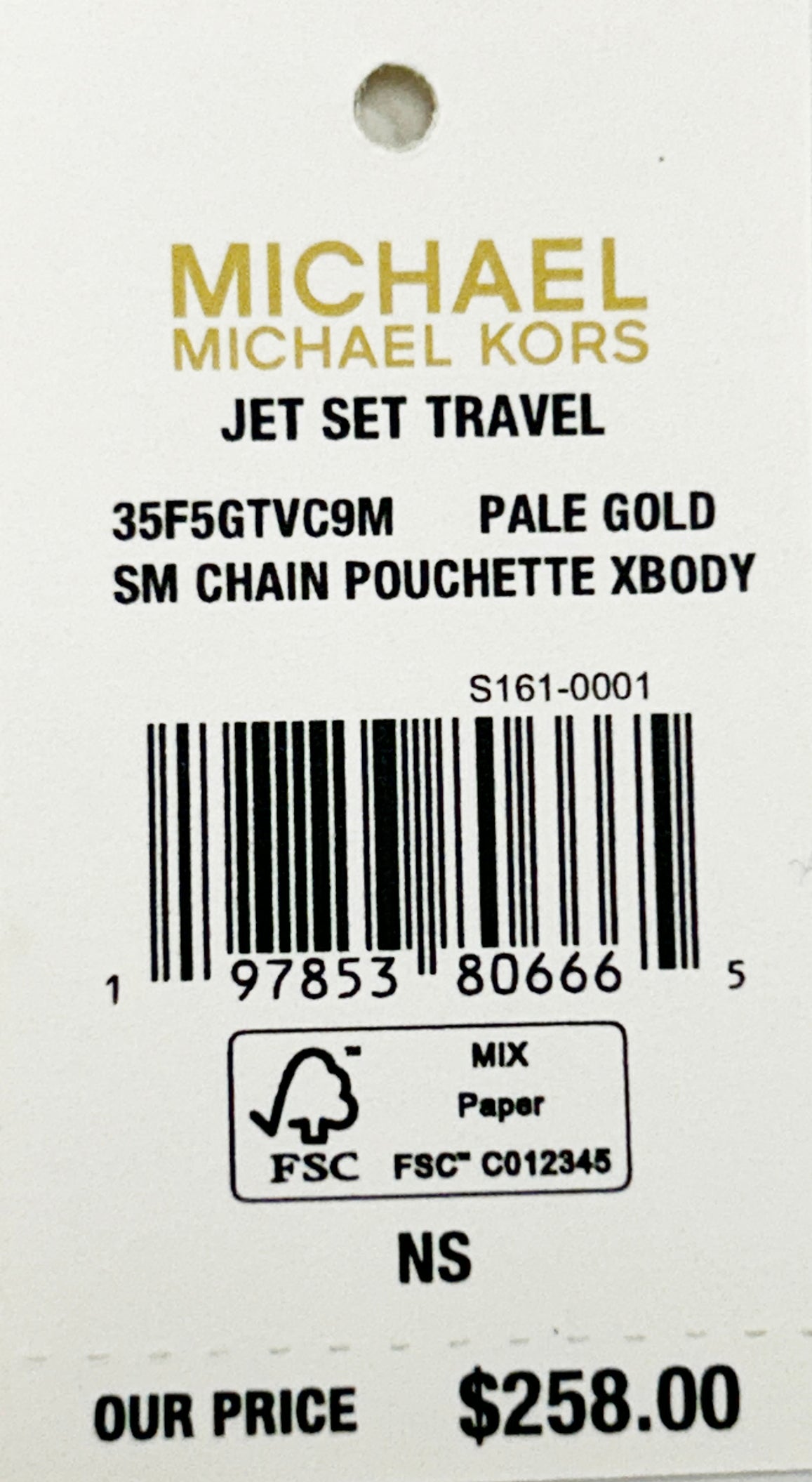 Michael Kors Small Pouchette Crossbody Bag