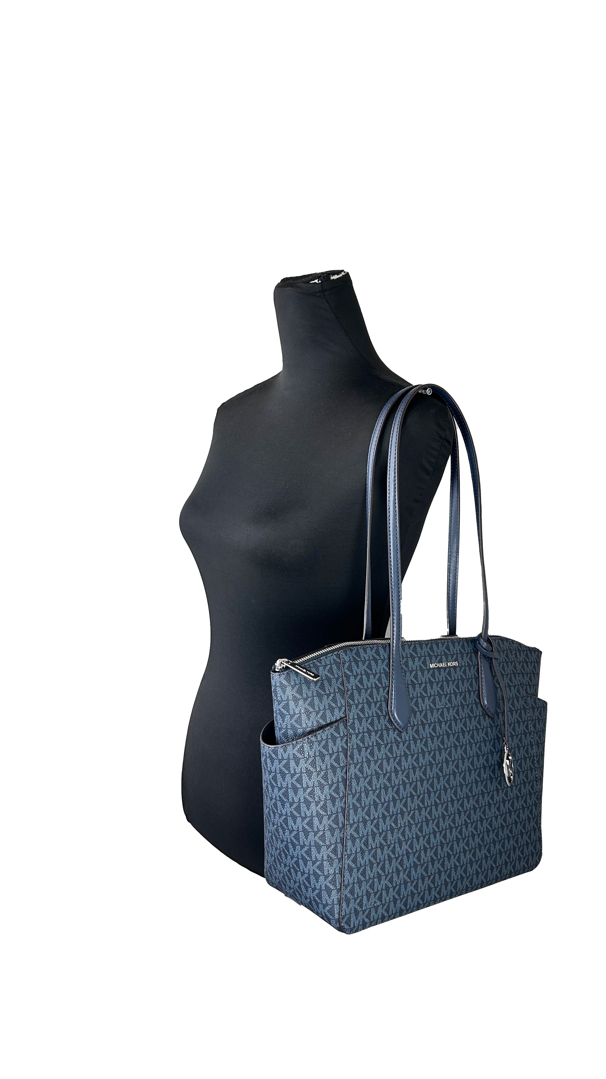 Michael Kors Marilyn Medium Signature Tote Bag Purse