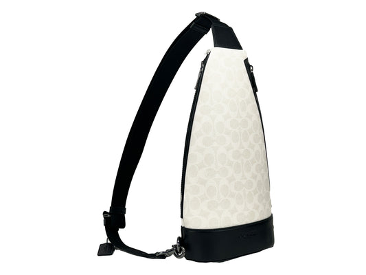 Coach Dominic Leather Sling Pack Backpack Bag