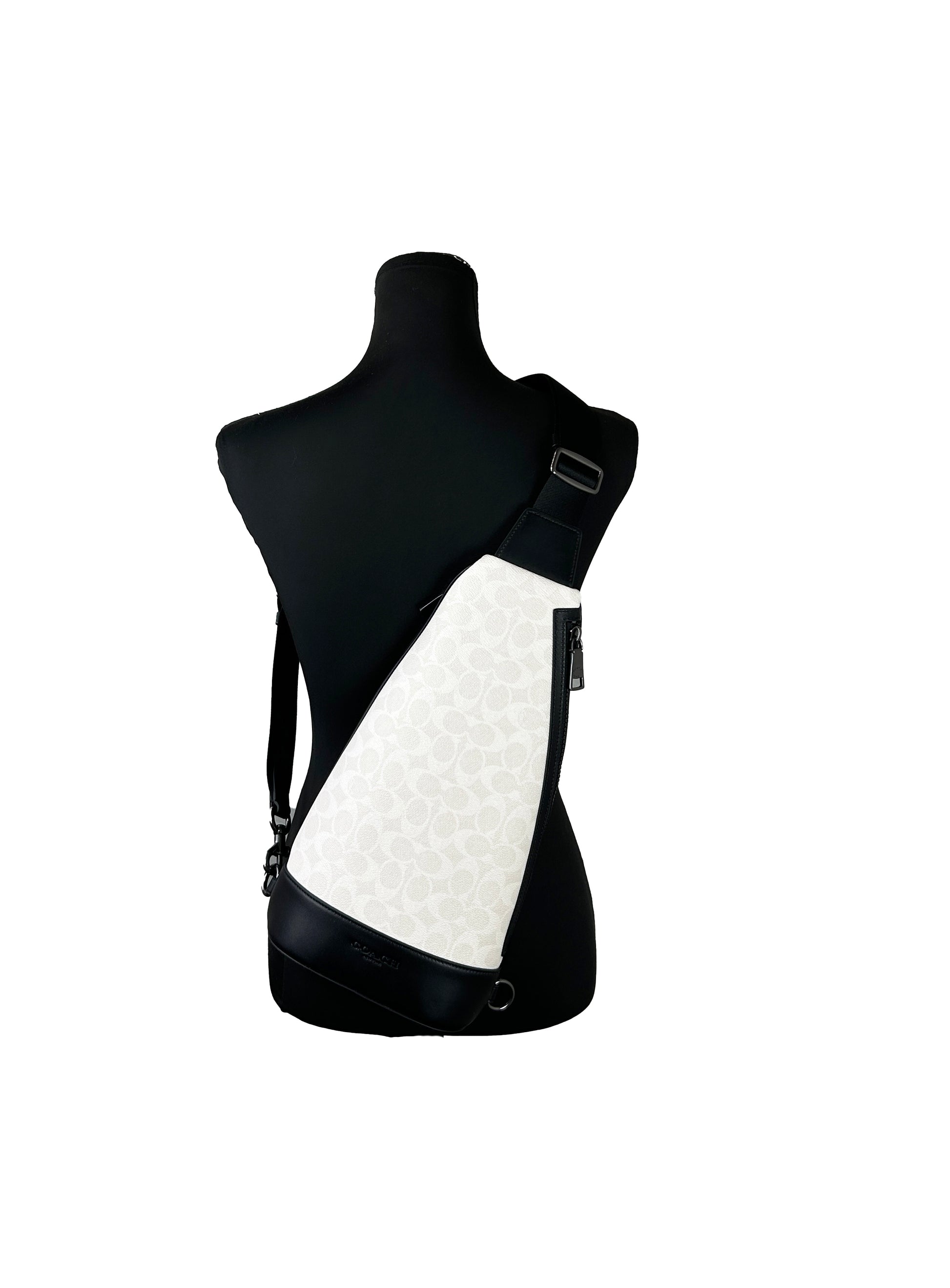 Coach Dominic Leather Sling Pack Backpack Bag