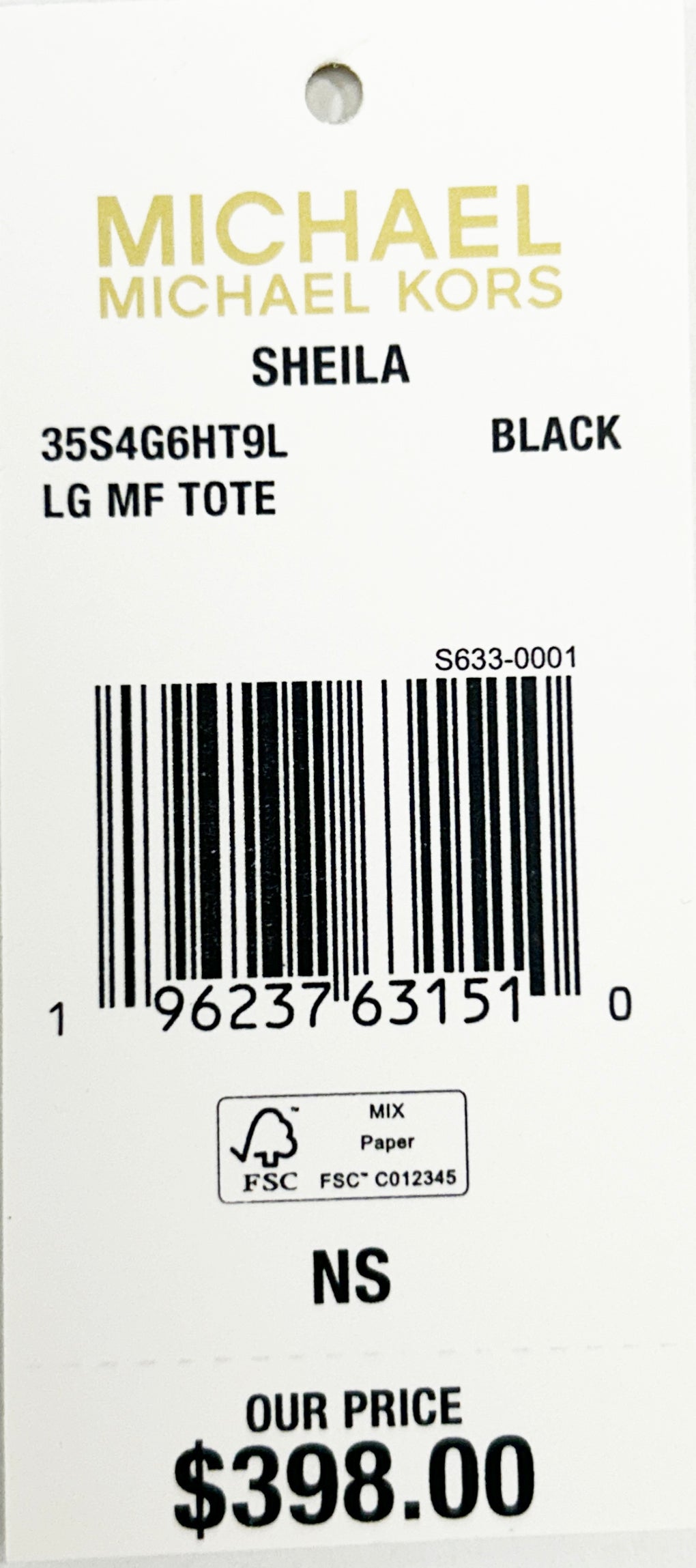 Michael Kors Sheila Large Signature Tote Bag