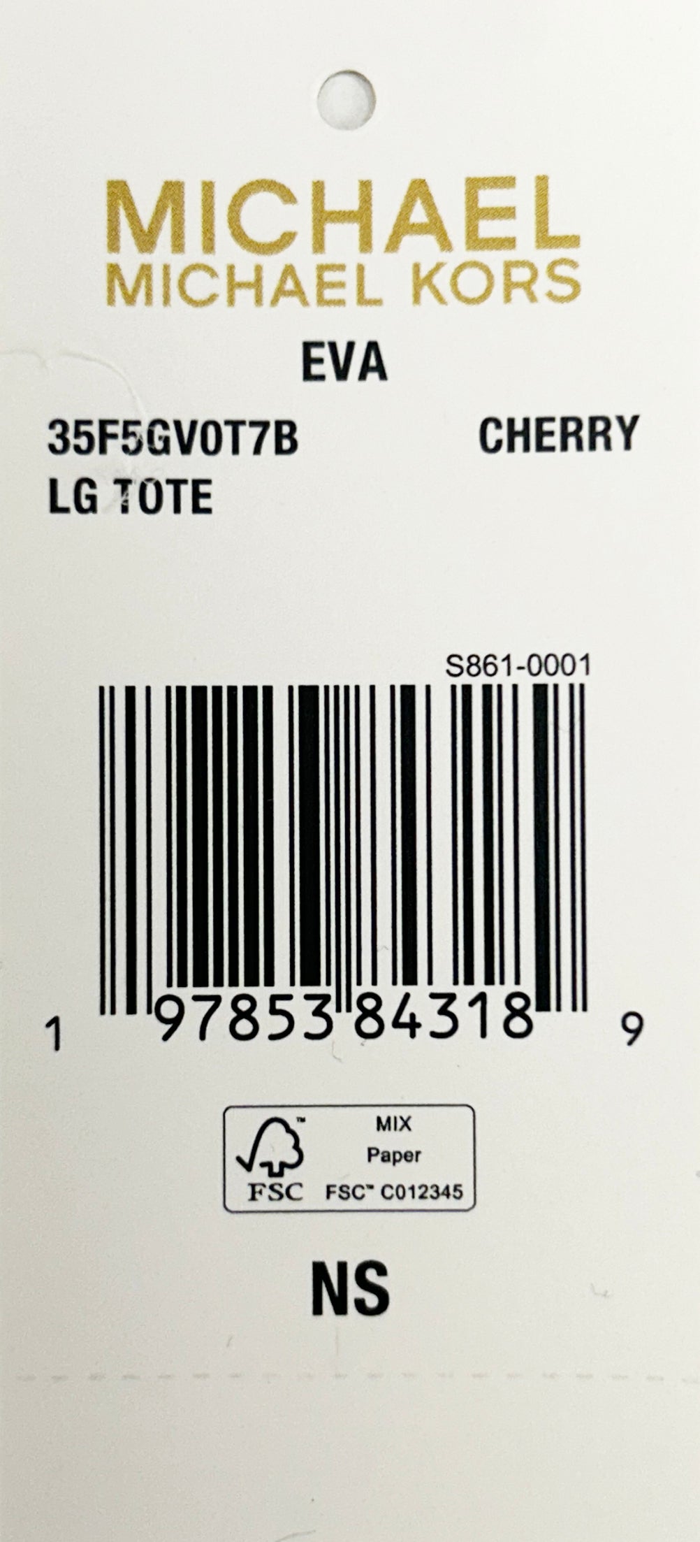 Michael Kors Eva Large Signature Tote Bag