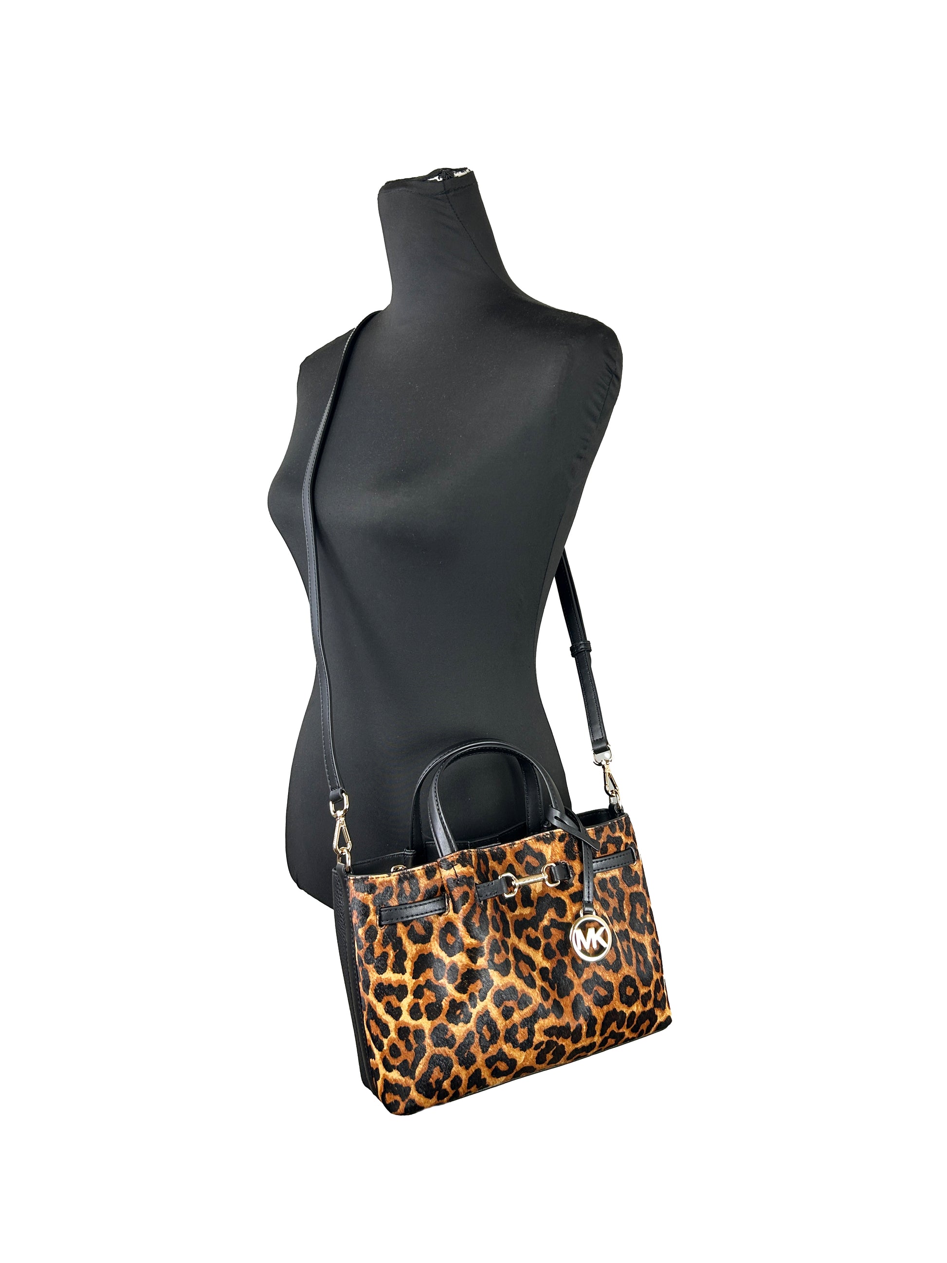 Michael Kors Carson Exotic Small Satchel Bag Crossbody