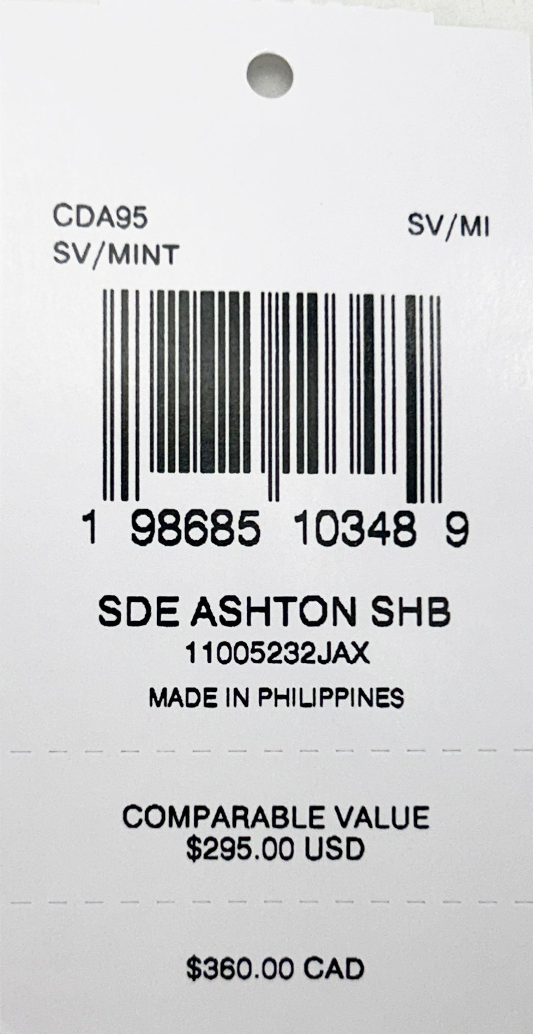 Coach Ashton Suede Shoulder Bag Purse