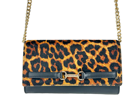 Michael Kors Carson Large Wallet Chain Crossbody Bag