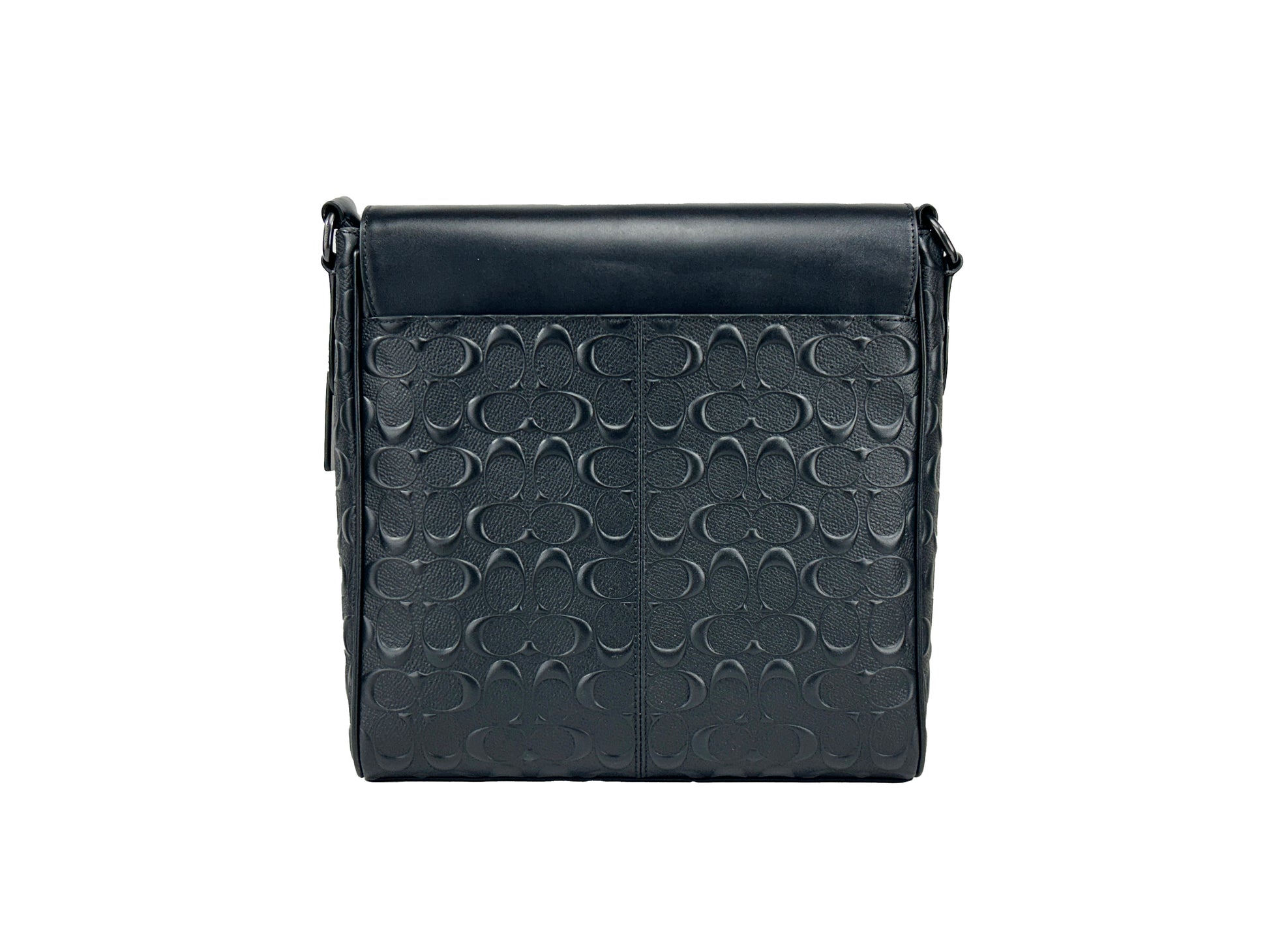 Coach Houston Map Leather Bag Crossbody