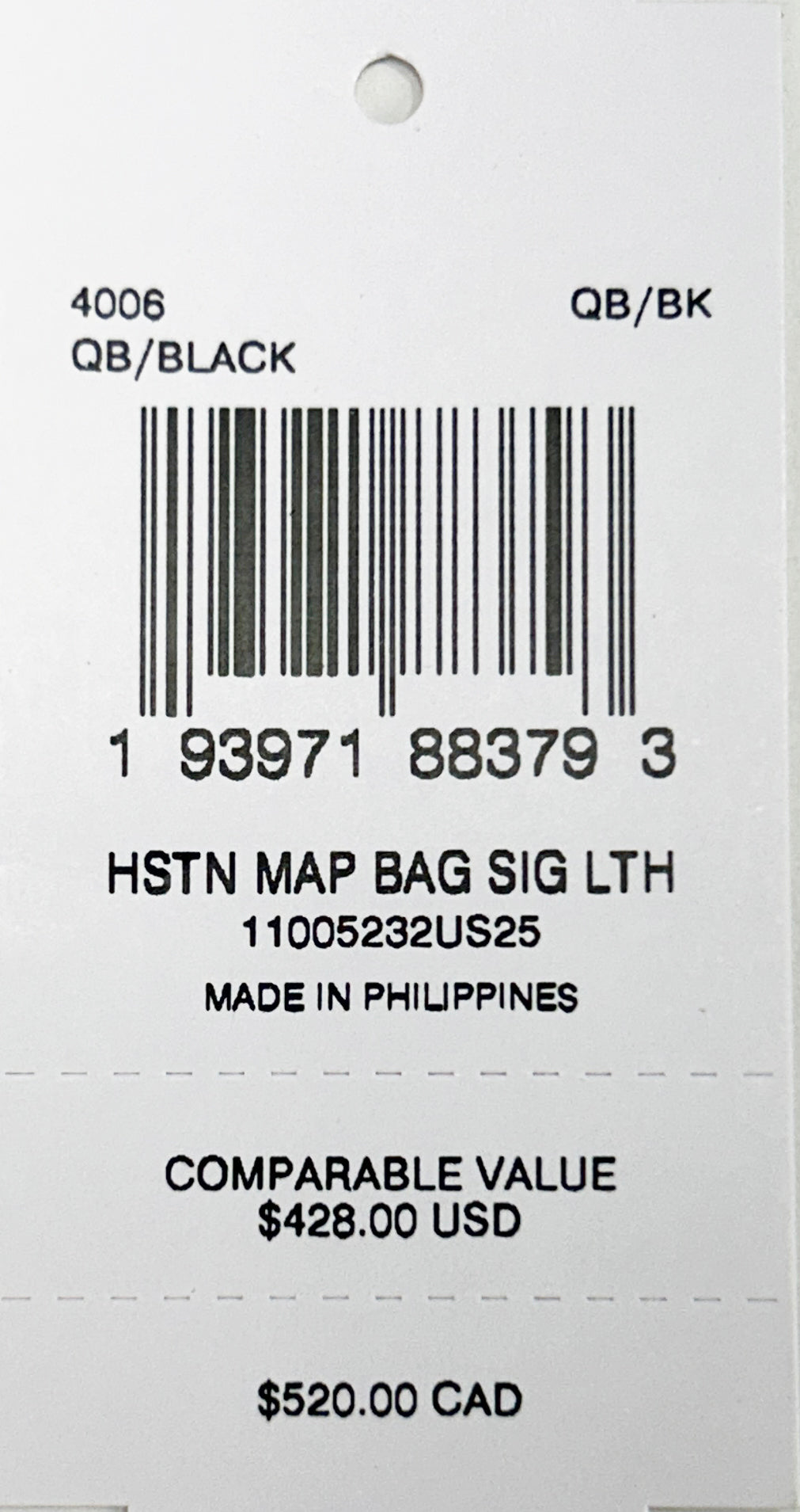 Coach Houston Map Leather Bag Crossbody