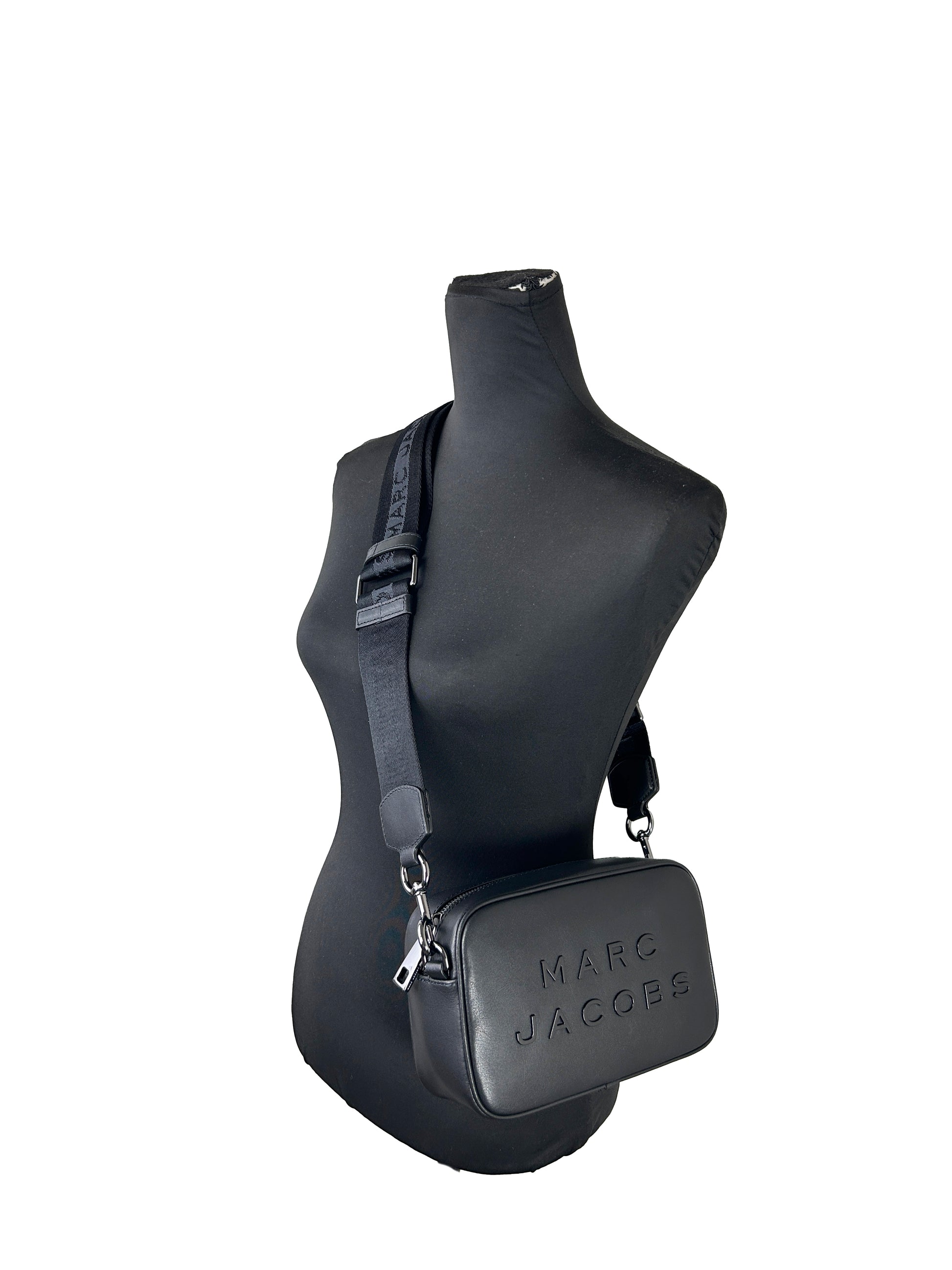 Marc Jacobs Flash Leather Camera Crossbody Bag