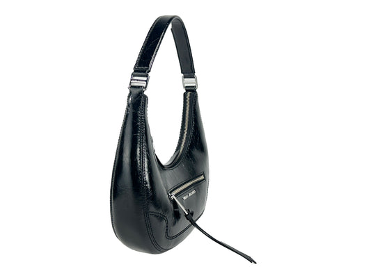Marc Jacobs Cruiser Small Crescent Crinkle Leather Bag
