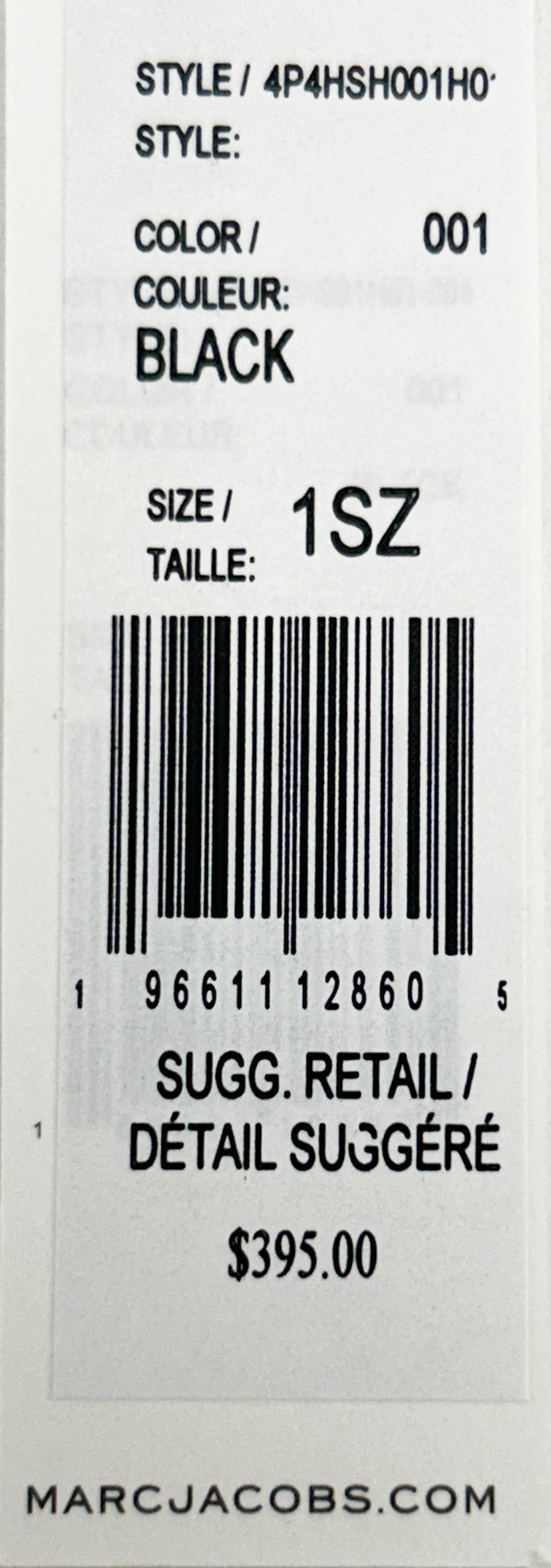 Marc Jacobs Cruiser Small Crescent Crinkle Leather Bag