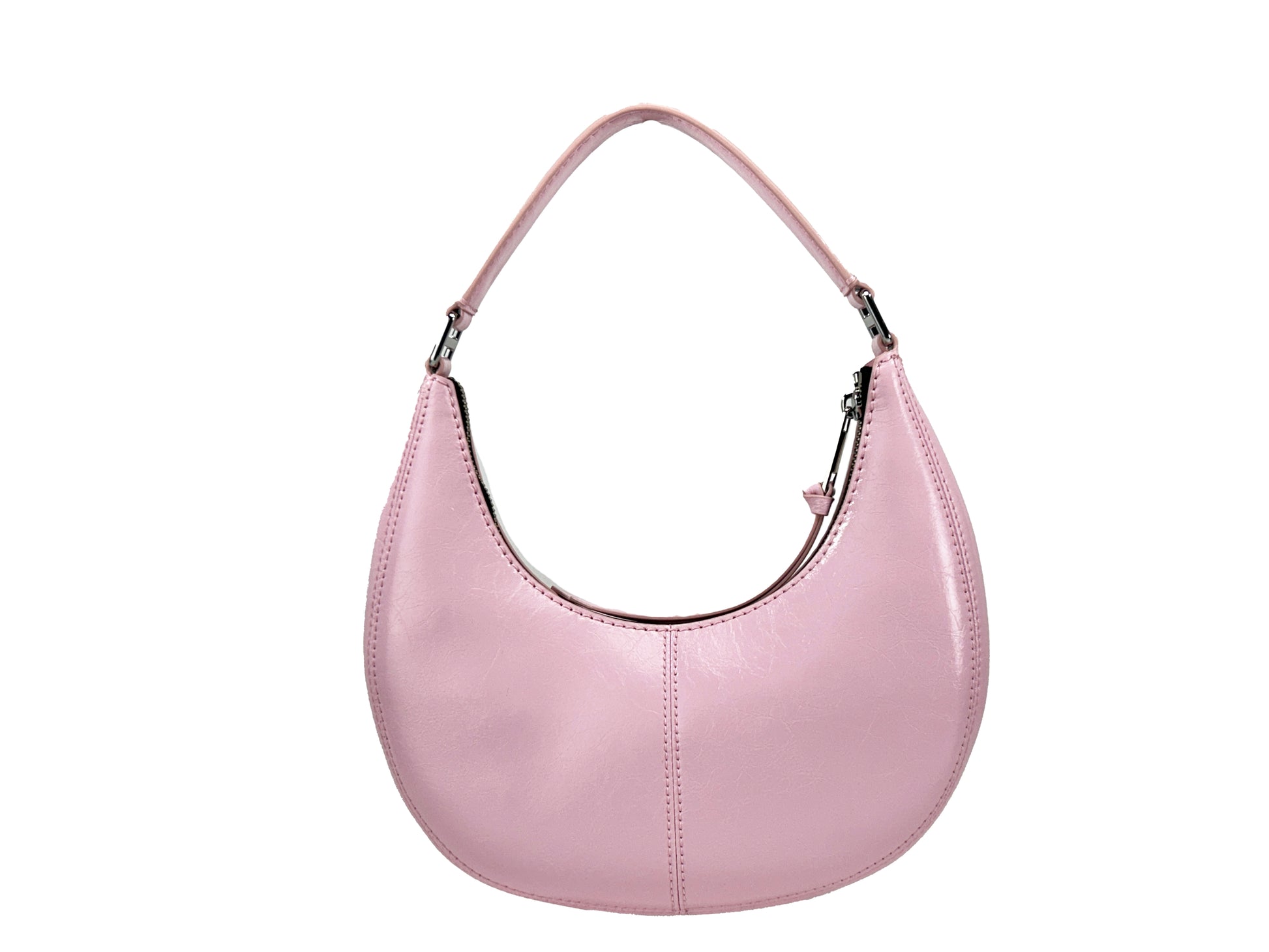 Marc Jacobs Cruiser Small Crescent Crinkle Leather Bag
