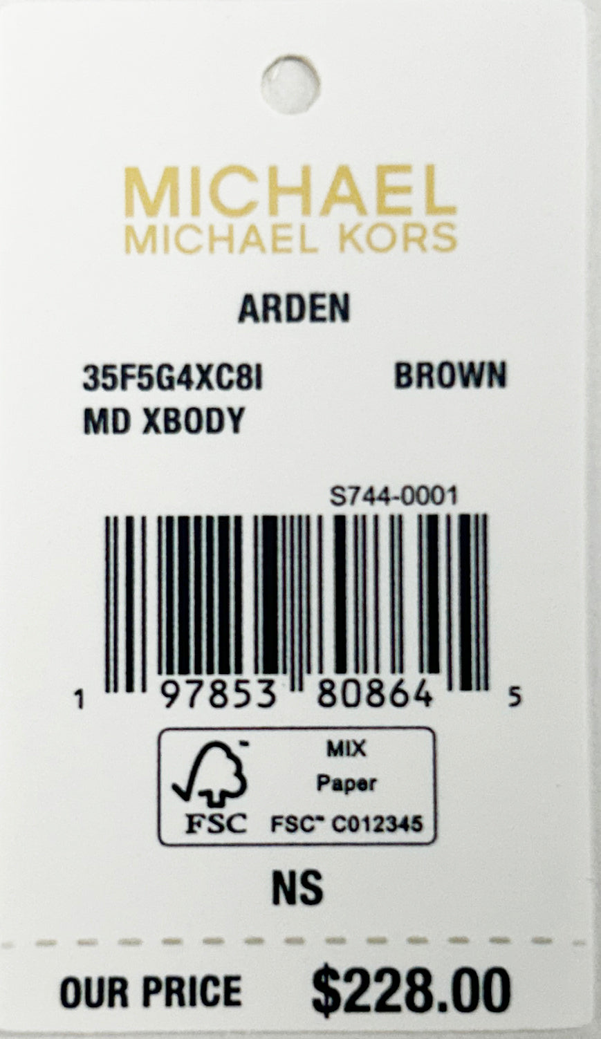 Michael Kors Arden Medium Crossbody Bag