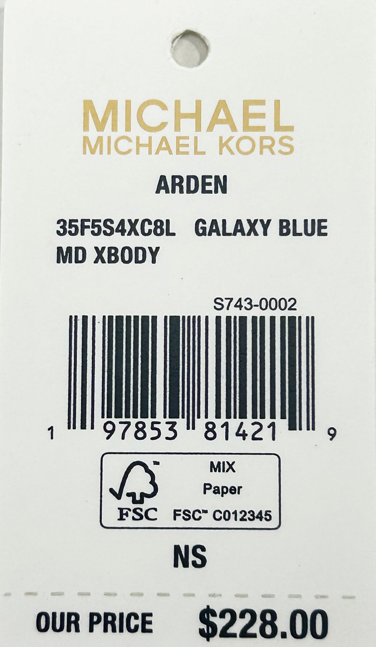 Michael Kors Arden Medium Crossbody Bag