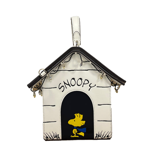 Kate Spade X Peanuts Snoopy 3d Dog house Crossbody Bag