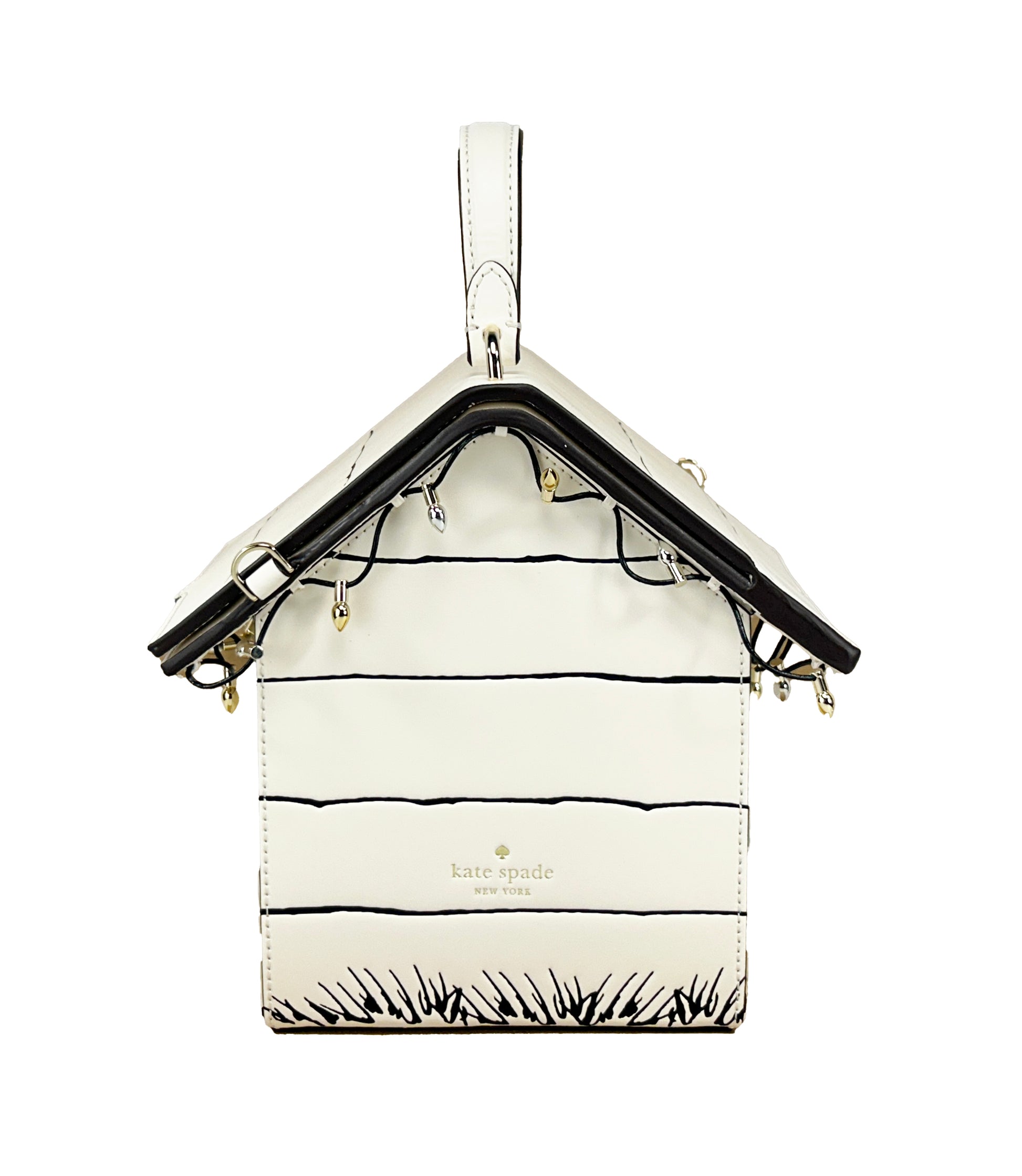 Kate Spade X Peanuts Snoopy 3d Dog house Crossbody Bag