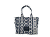 Marc Jacobs Denim Monogram Large Tote Bag