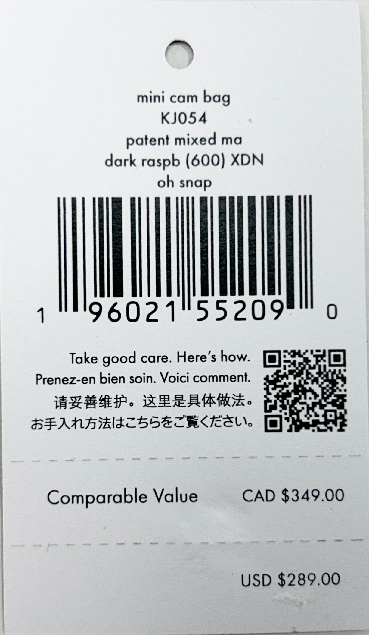 Kate Spade Mini Camera Bag Crossbody