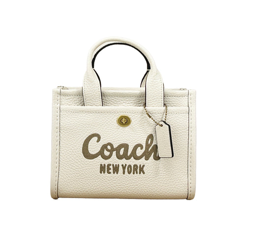 Coach Cargo Leather Tote 20 Bag Crossbody