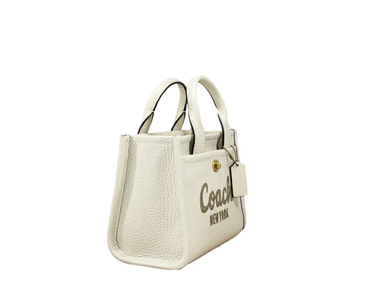 Coach Cargo Leather Tote 20 Bag Crossbody