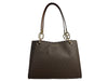 Michael Kors Trisha Signature Large Triple Gusset Shoulder Bag