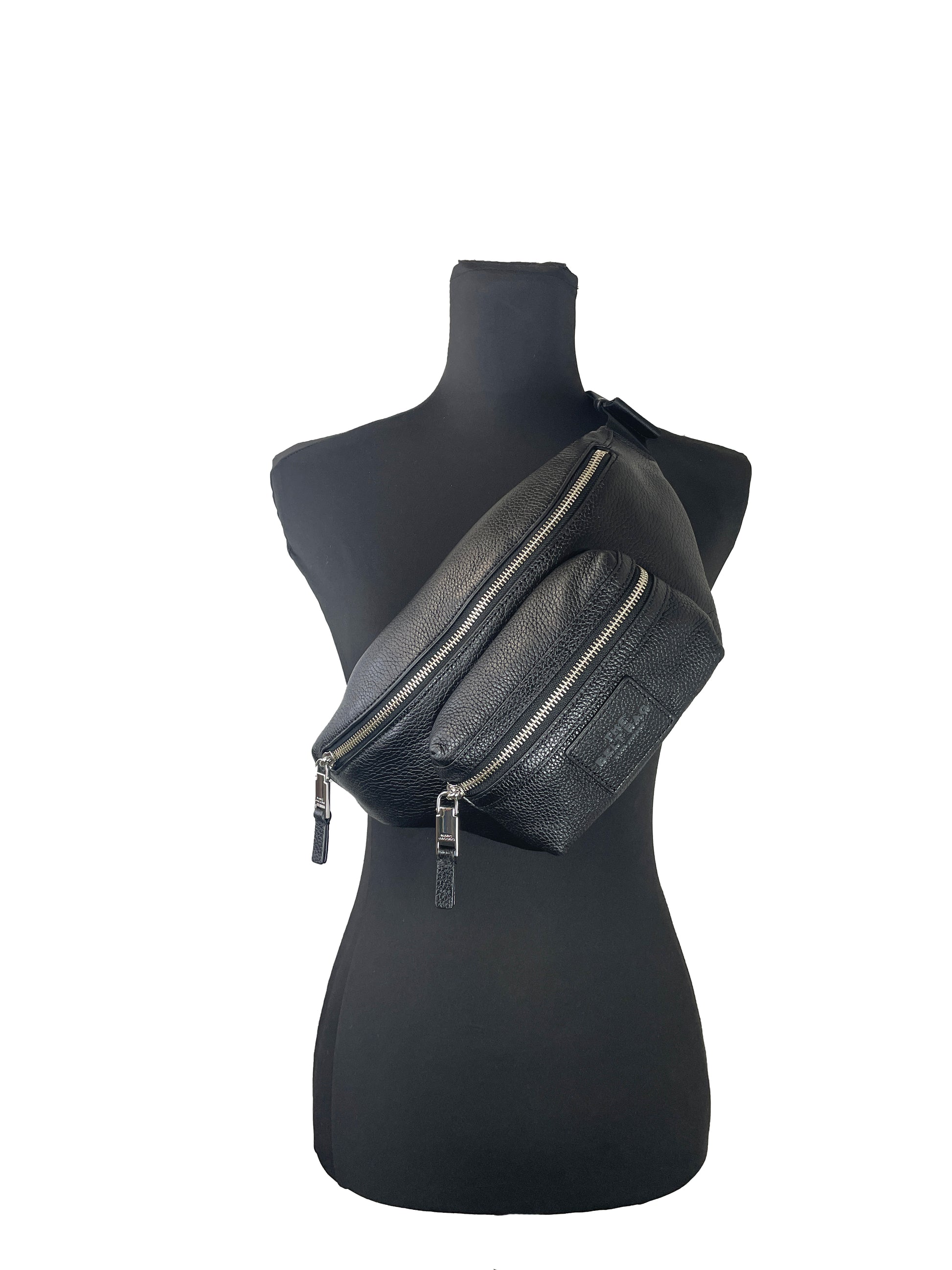 Marc Jacobs The Belt Bag Black Leather Waist Pack