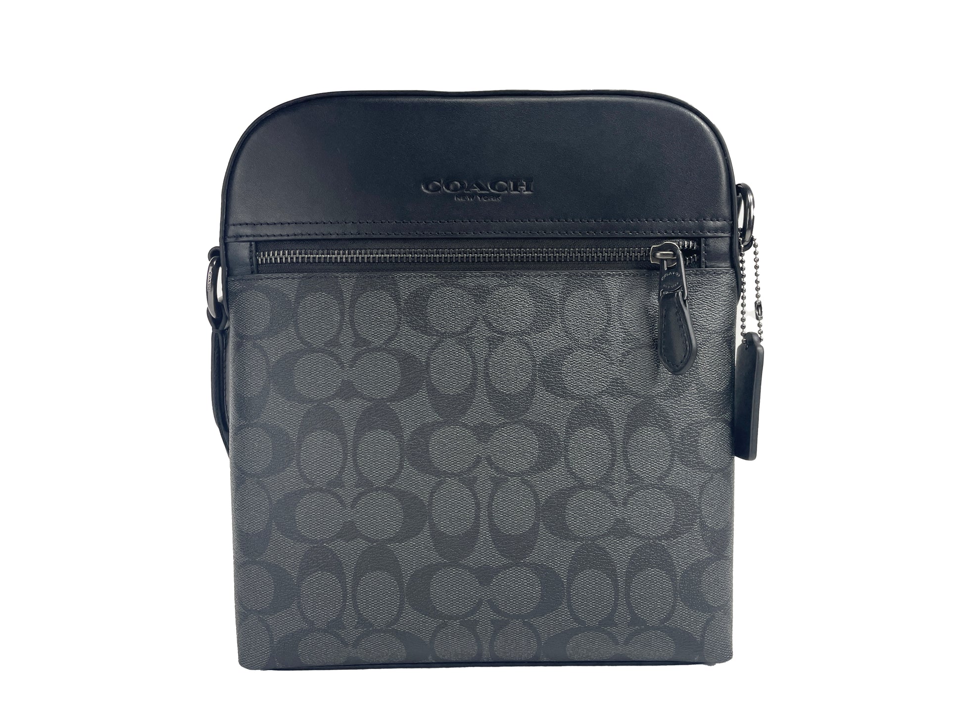 Coach Houston Leather Flight Bag Crossbody