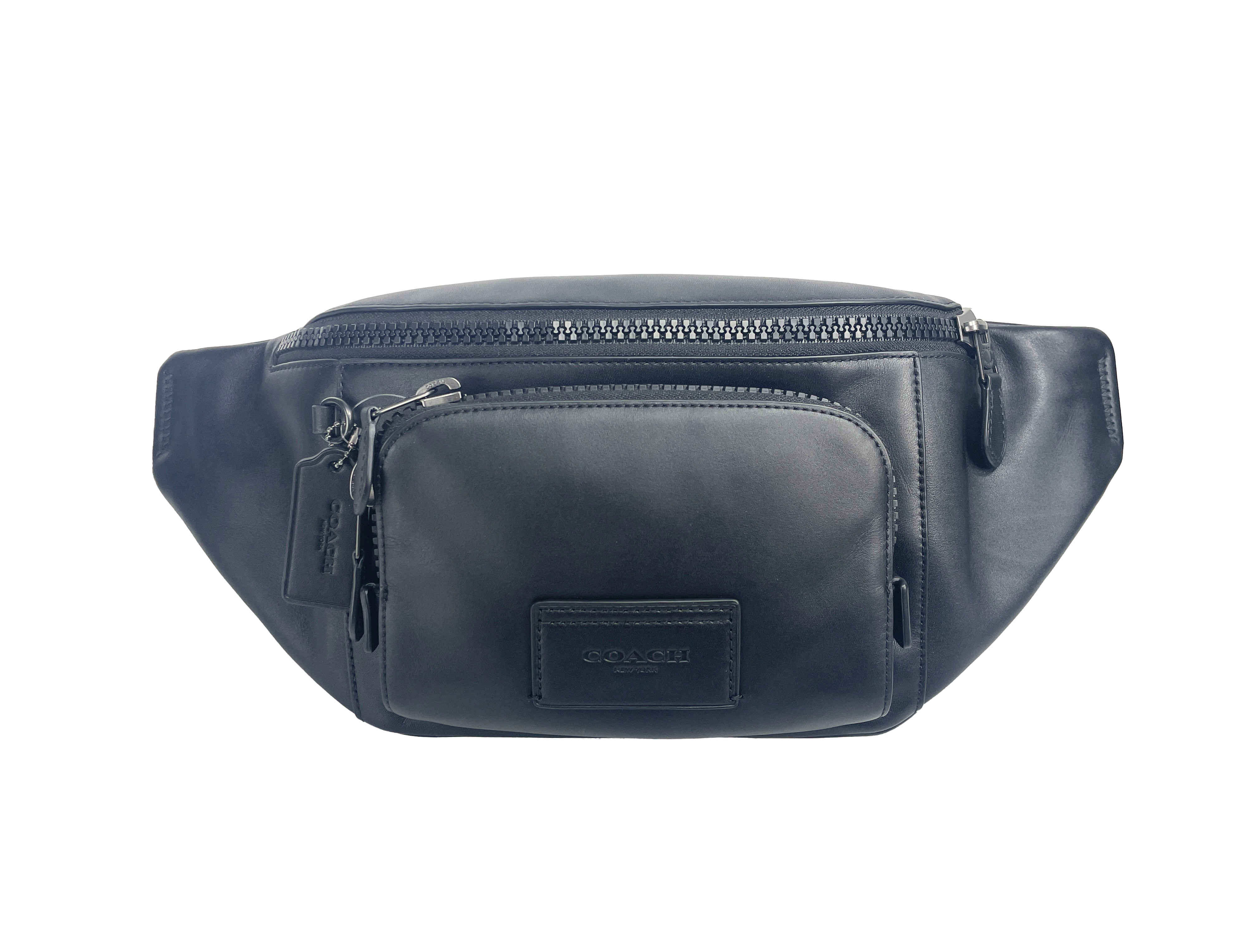 Coach belt bag black online