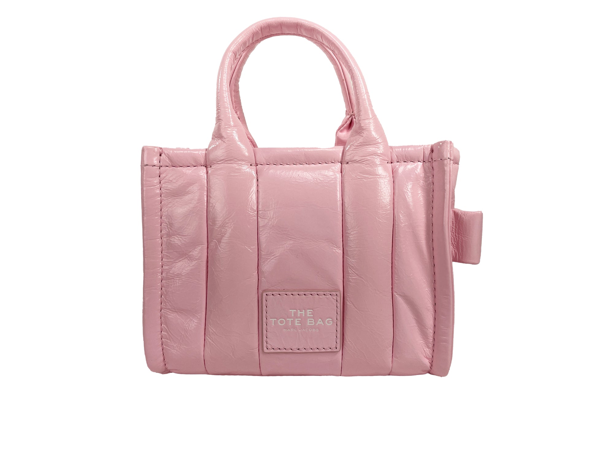 Marc Jacobs The Shiny Crinkle Micro Tote