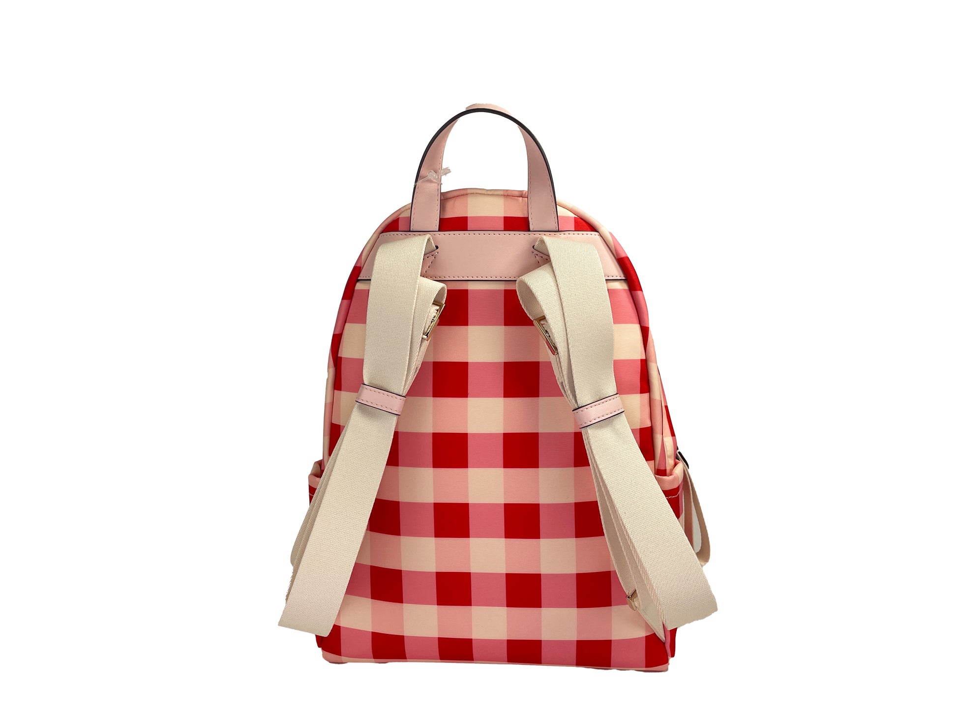 Kate Spade Medium Check Nylon Shoulder Backpack