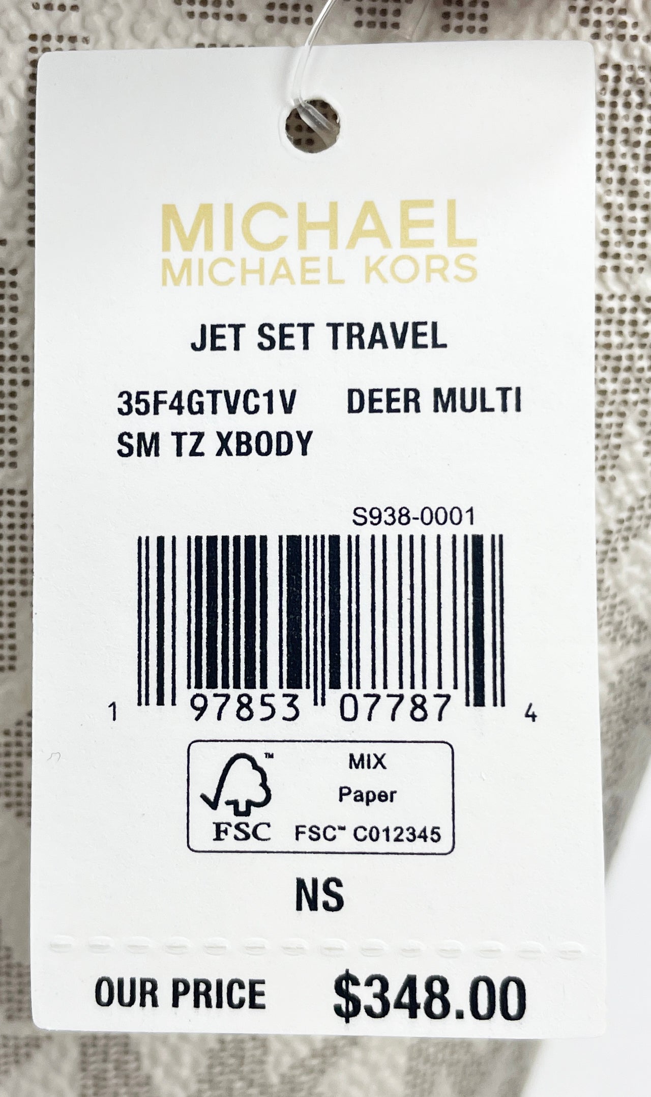 Michael Kors Jet Set Travel Small TZ Crossbody Bag – handmethebag.com