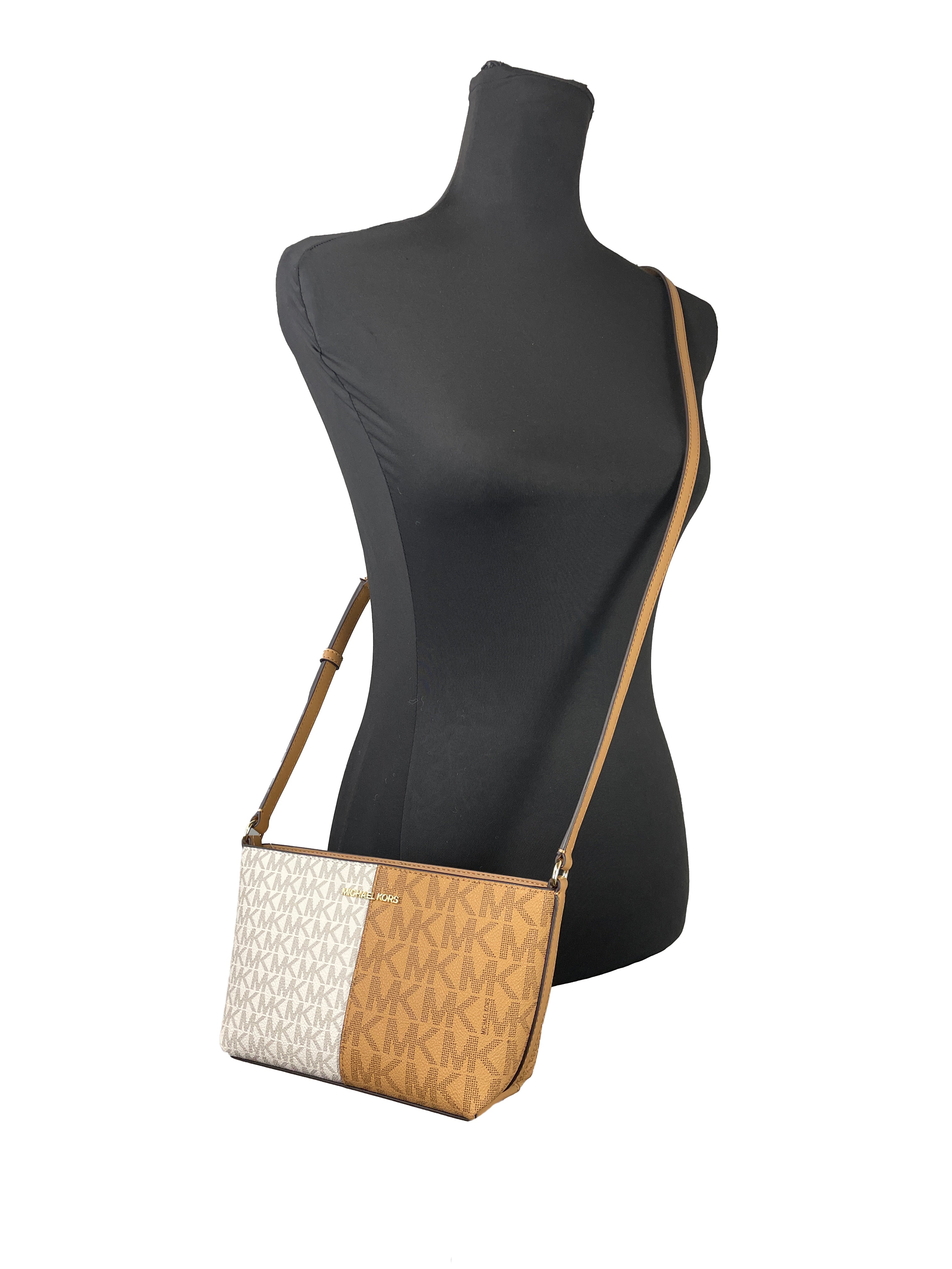 CK＆MK Michael Kors Parker Medium Chain Swag Camera Crossbody Luggage One