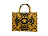 Versace Medusa Baroque Small Fabric Canvas Tote Bag