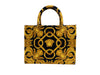 Versace Medusa Baroque Small Fabric Canvas Tote Bag