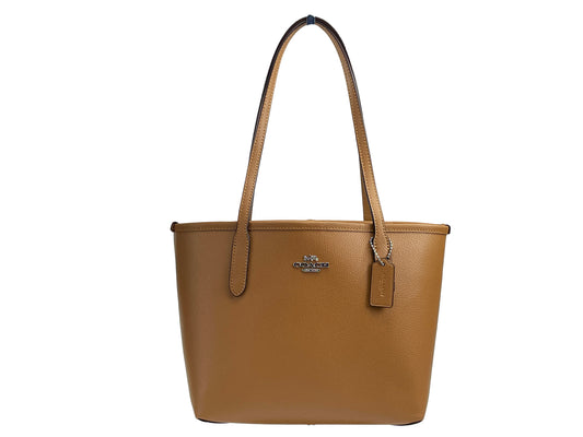 Coach (CT859) Small City Leather Tote Bag