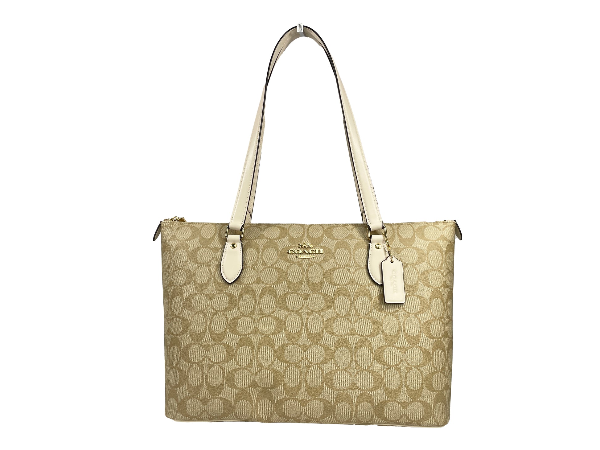 Coach Gallery Signature Coated Canvas Tote Bag