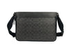 Coach District Signature Print Leather Crossbody Bag