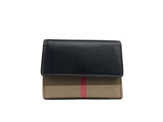 Burberry Lancaster Small Envelope Trifold Snap Wallet